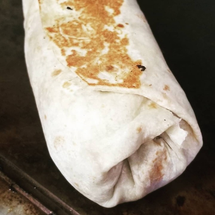 Lengua (Beef Tounge) Burrito