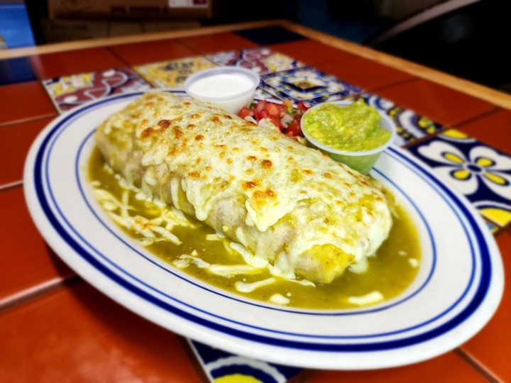 Wet Burrito (Enchilada-Style)