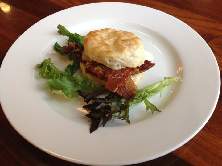 Bacon Biscuit (no egg)