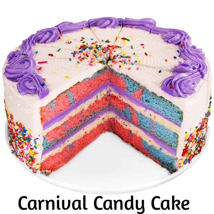 Carnival Candy Cake