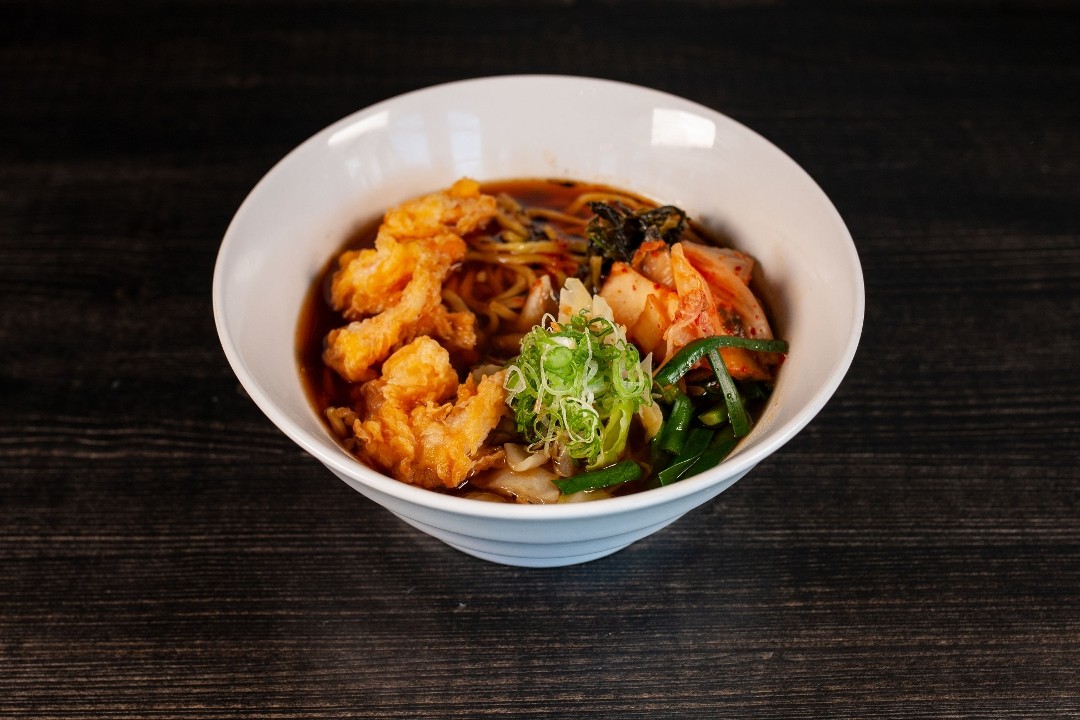 Panko Shrimp Kimchi Ramen