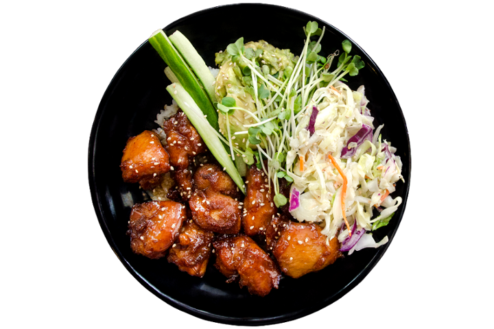 8. HH Mochiko Chicken BOWL