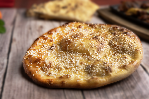 Sesame Naan