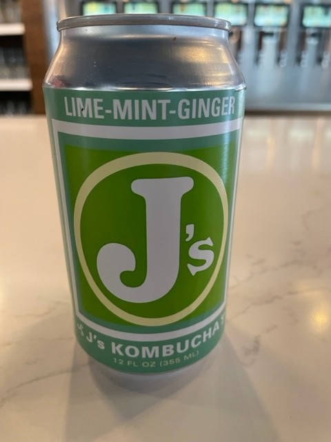 J's Kombucha Raspberry Lime Ginger