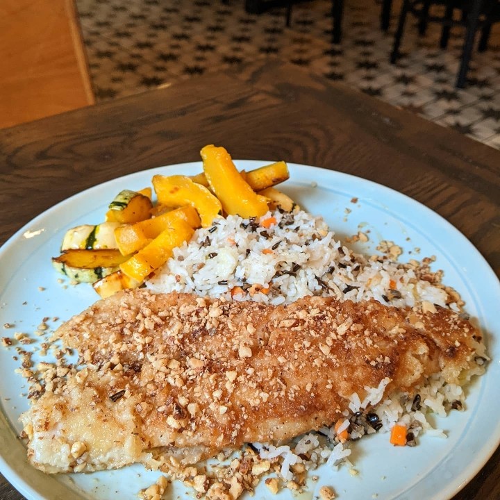 Honey Pan Fried Walleye