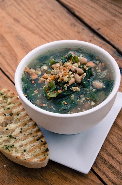 Beans & Greens Soup Ⓥ