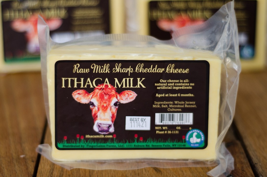 Ithaca Raw Milk Sharp Cheddar
