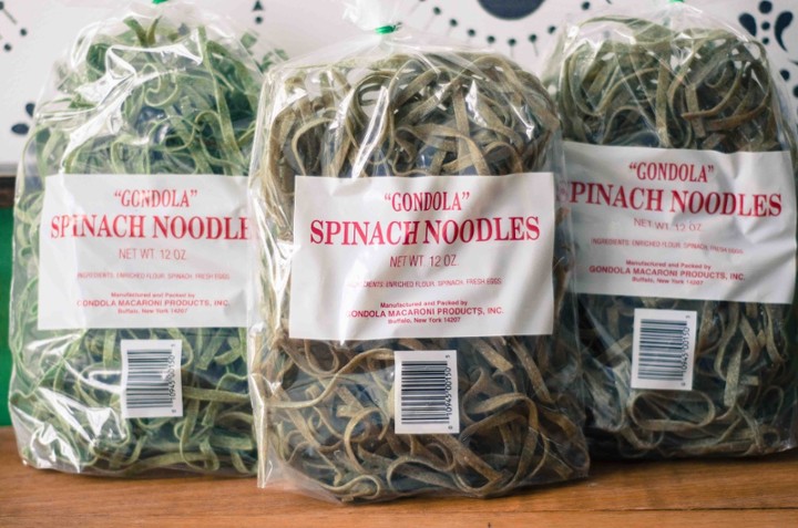 Gondola Spinach Noodles