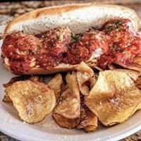 Meatball Mozz Sandwich