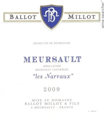 Domaine Ballot-Millot Meursault 'les Narvaux' 2018