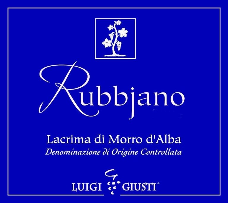 Luigi Giusti - Lacrima di Morro d'Alba, "Rubbjano" 2010