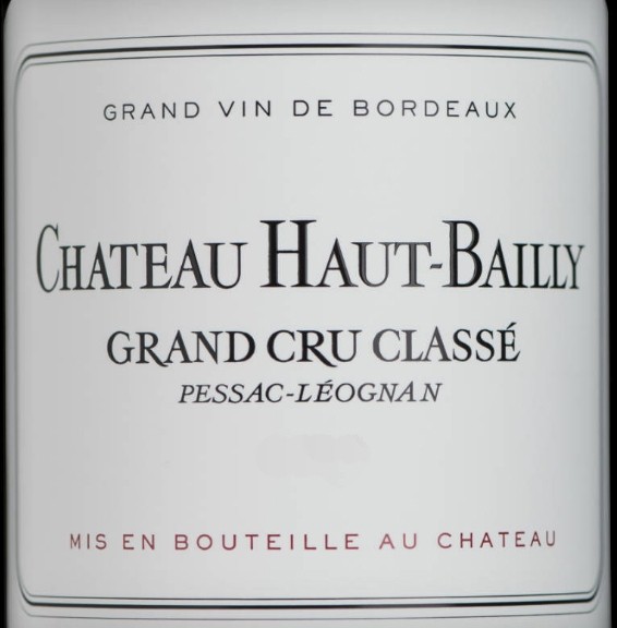 Château Haut-Bailly  (Pessac-Léognan) Grand Cru  2011