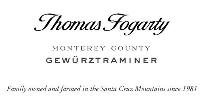 Thomas Fogarty Dry Gewurztraminer '15