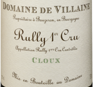 Domaine de Villaine Rully 1er Cru 'Cloux' 2018