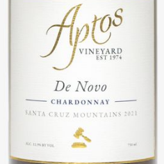 Aptos Vineyards Chardonnay 2021 'De Novo' Lester Vineyard