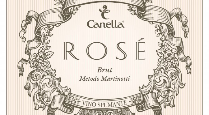 Canella Brut Rose split (187ml)