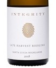 Integrity Late Harvest Riesling 2018