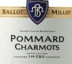 Domaine Ballot-Millot 'Les Charmots' Pommard 1er Cru, France 2018