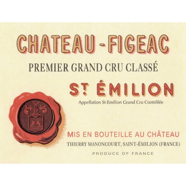 Château Figeac Saint-Émilion 1re  Grand Cru Classé 'A' 2020