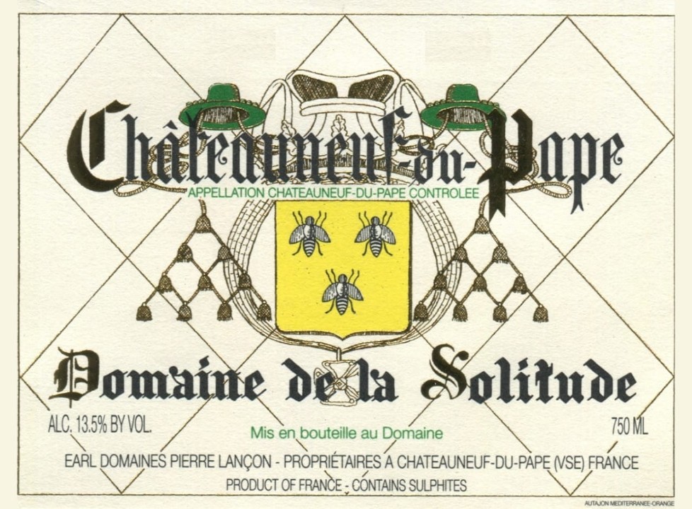 Domaine de la Solitude Châteauneuf-du-pape Blanc 2018