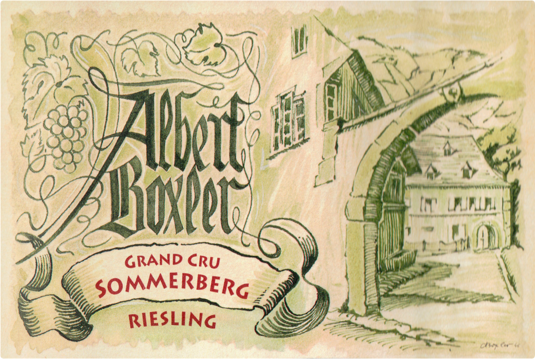Albert Boxler Riesling Grand Cru 'Sommerberg Dudenstein' 2016
