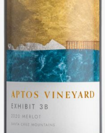 Aptos Vineyard Merlot 2020 'Exhibit 3 B'