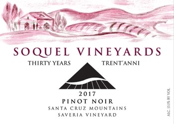 Soquel Vineyards Pinot Noir 'Saveria' 2017