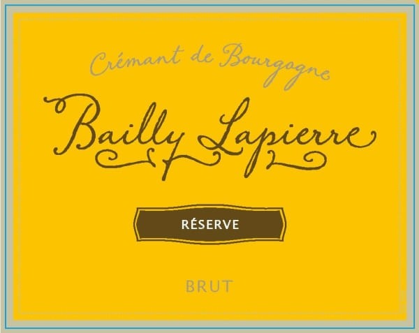 Bailly Lapierre Crémant de Bourgogne Brut Reserve NV HALF BOTTLE