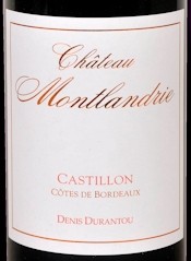 Château Montlandrie, Cotes de Bordeaux Castillon 2018