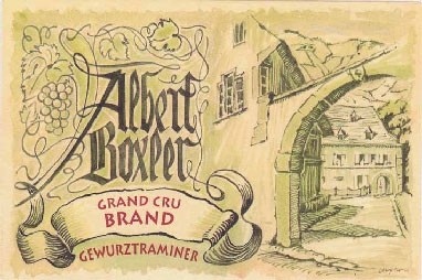 Albert Boxler Gewurztraminer Grand Cru 'Brand' 2016