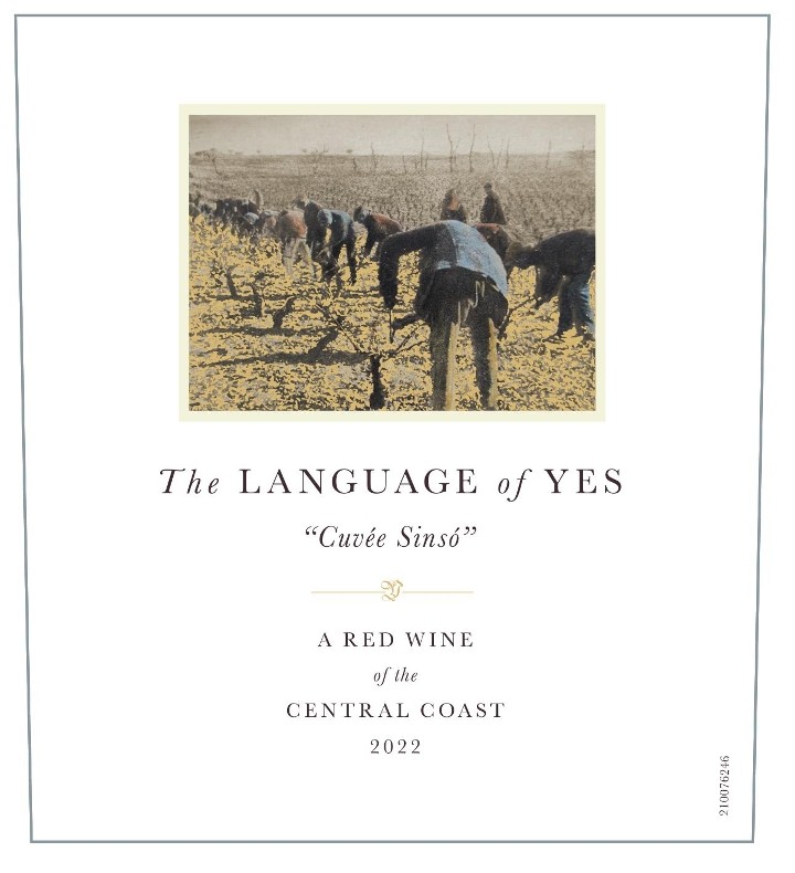 The Language of Yes - Cuvee Sinso 'Central Coast' 2022 GSM