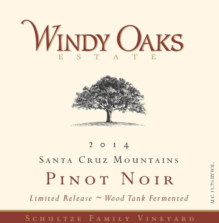 Windy Oaks Wood Tank Fermented Estate Pinot Noir 2019