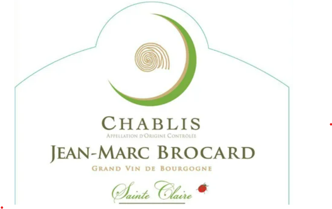 Domaine Jean-Marc Brocard Chablis 'Sainte Claire' 2020