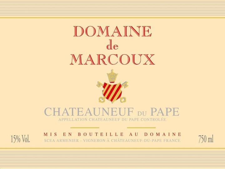 Domaine de Marcoux Châteauneuf-du-Pape 2020