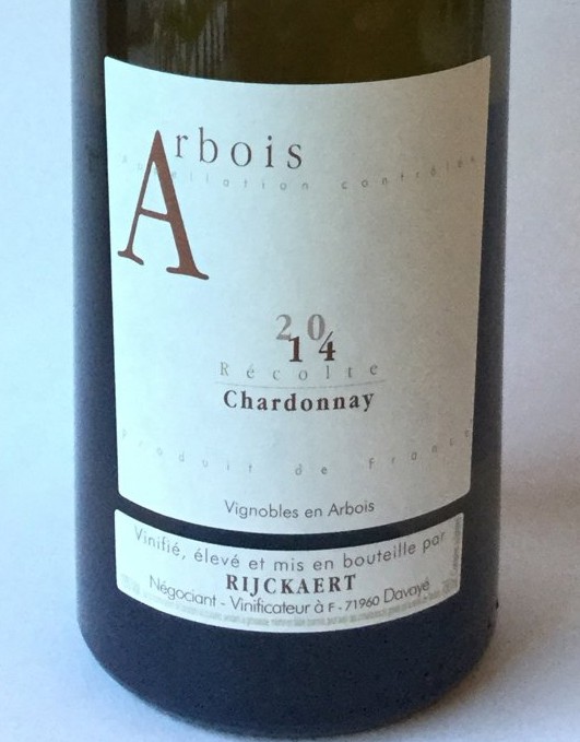 Jean Rijckaert Arbois Chardonnay