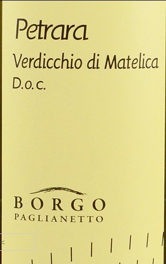 Borgo Paglienetto Verdicchio