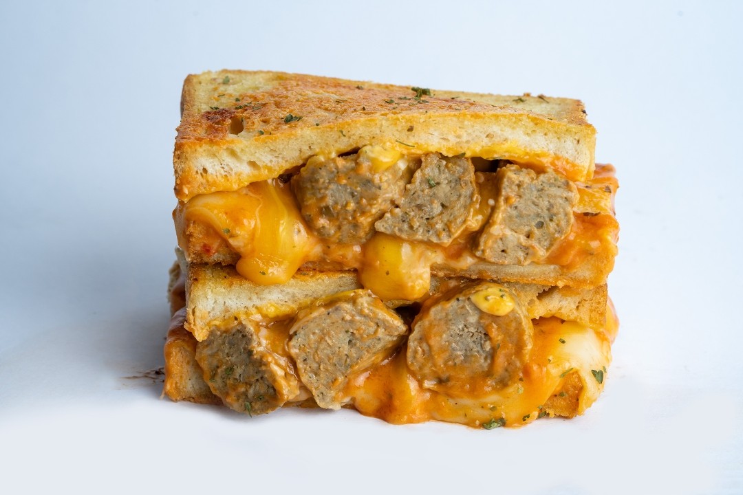 Italian Meatball Grilled Cheese