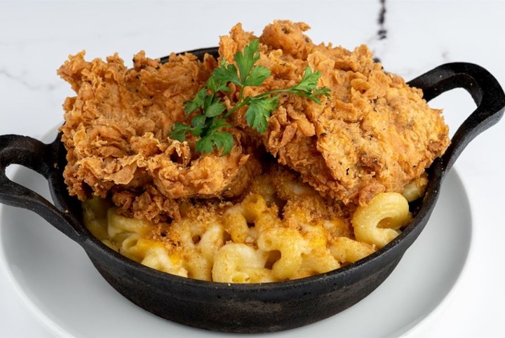 Southern Fried Chicken Mac & Cheese