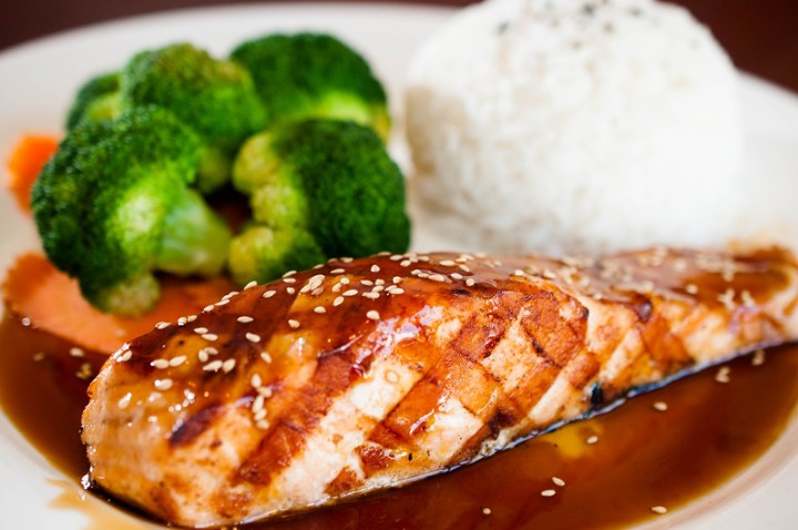 Atlantic Salmon Teriyaki Set