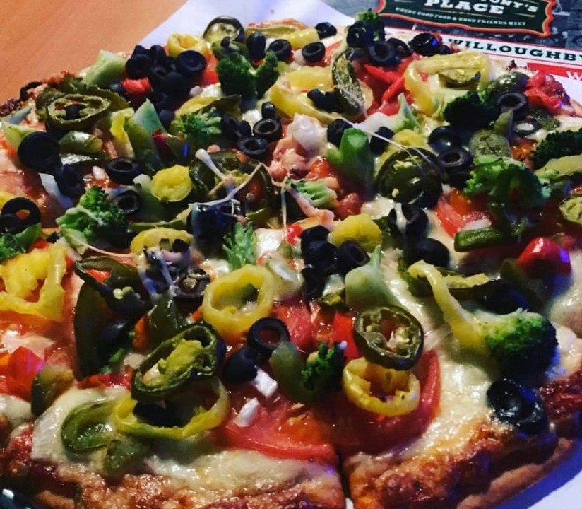 Med Fat’s Veggie Supreme Pizza