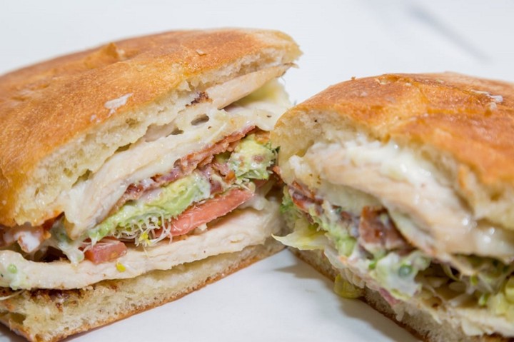 Sliced Chicken Sandwich