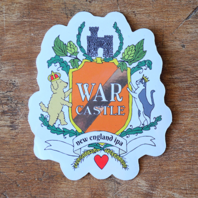 War Castle Sticker