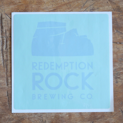 Redemption Rock Window Sticker