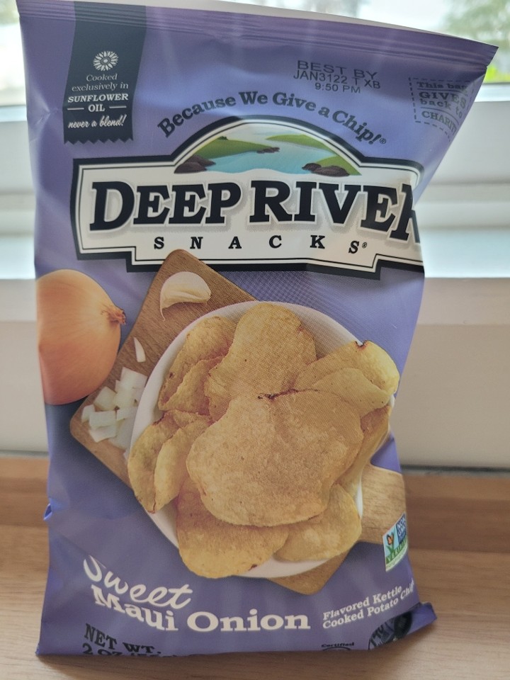 Deep River Sweet Maui Onion Chips