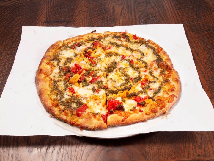 Lg Chicken Pesto Pizza