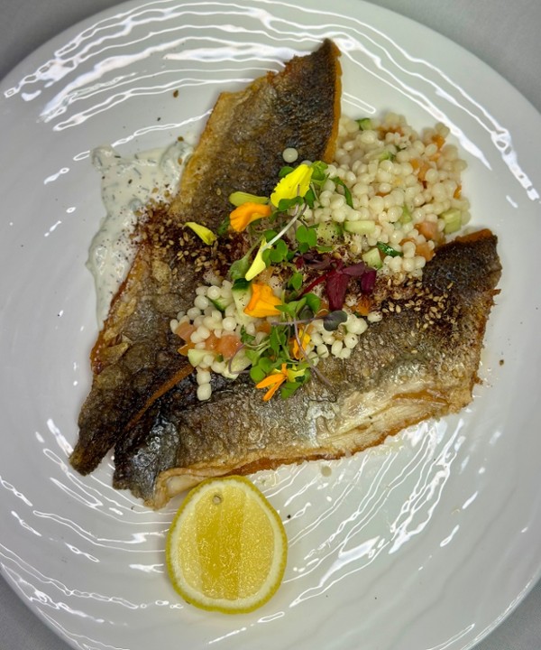 Pan Seared Branzino