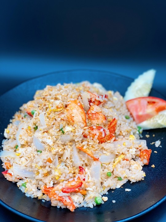 NEW! LOBSTER FRIED RICE (Fresh shucked Maine Lobster)