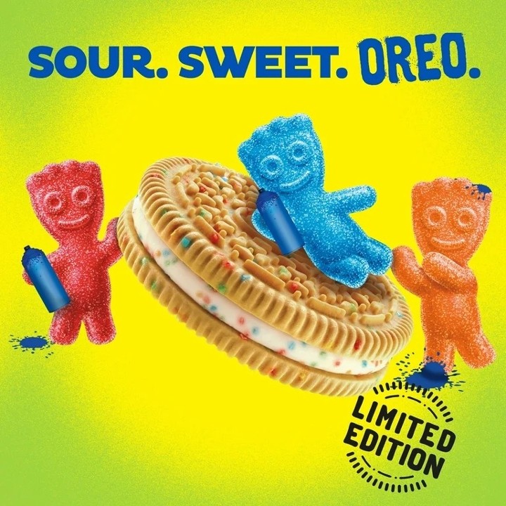 SOUR PATCH OREOS (LIMITED EDITION!) (3 FOR A BUCK!)