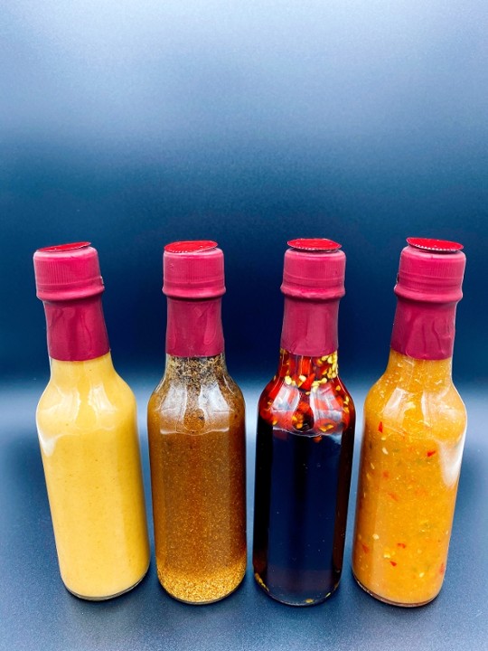 Bottled Sauces Gift Set All 4 For $39