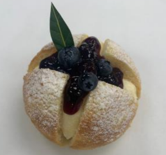 Blueberry & Cream Brioche